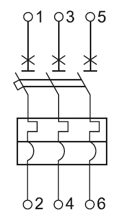 Автомат 3Р 63А 35кА ВА88-35 IEK