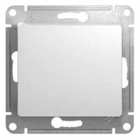 Глосса белый переключатель 1кл скрытая 10А IP20 