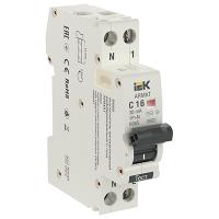 Дифавтомат 2Р 16А C 30мА 6кА B06S IEK ARMAT 1 мод
