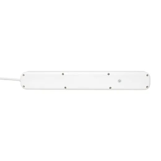 Удлинитель 5-мест 5м ПВС 3*1,5 белый выкл EKF  2USB 2,4А+2USBtype-С