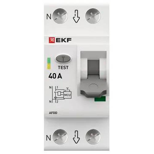 Устройство защиты от дугового пробоя (УЗДП) 1P+N 40А EKF PROxima
