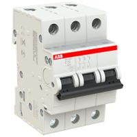 Автомат 3Р 25А C 6кА SH203 ABB 