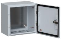 Корпус ЩМП-1- 300*300*200мм IP66 сталь серый IEK