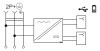 Фортепиано белый розетка скрытая 1-мест заземление шторки USB IP20 