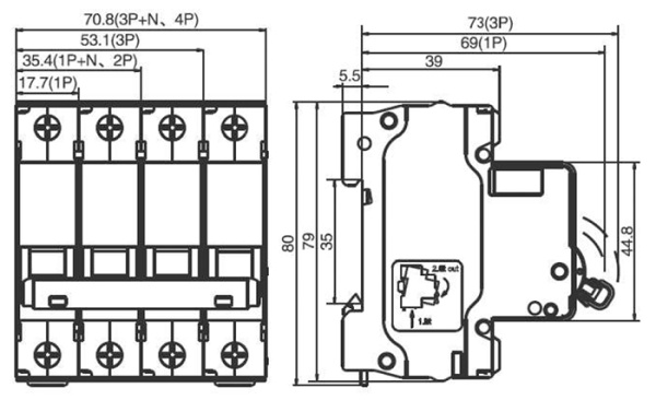 Автомат 4Р 32А C 4,5кА ВА-101 Schneider Electric